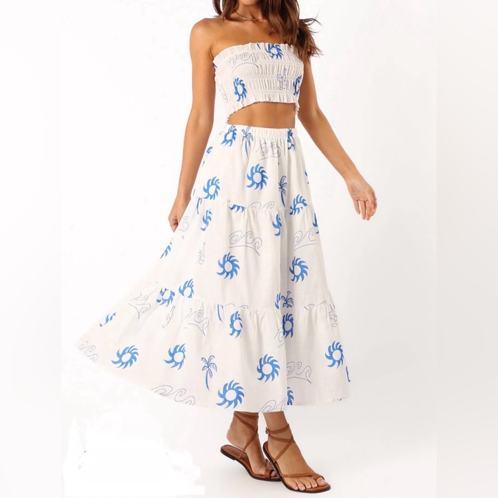 NWT Petal & Pup 2 piece Francesca top skirt set- XL